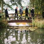 Minstrel Court lake Wedding Pavilion Monet Bridge