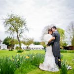 Minstrel Court Wedding Venue - Bride and Groom in the Spring