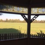 Minstrel Court Wedding Meadow Chapel - the view from the Ceremony