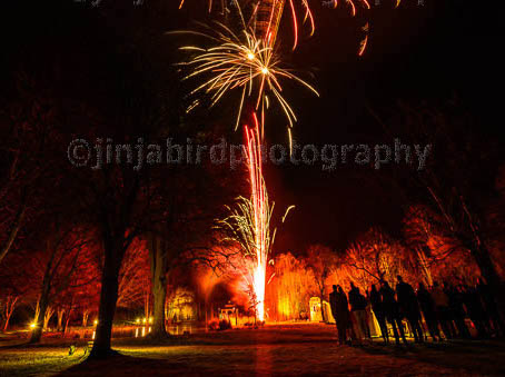 Minstrel Court weddings - Fireworks