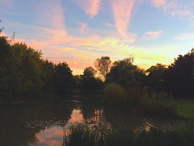 Minstrel Court Wedding Venue autumn sunset