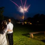 Minstrel Court Wedding Venue - Watching the Fireworks