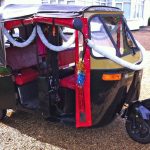 Minstrel Court Weddings - tranport - Tuk Tuk for the Bride