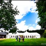 Minstrel Court Wedding Venue - Marquee exterior