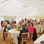 Minstrel Wedding Marquee - Wedding Breakfast